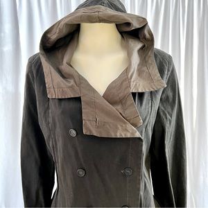 Fantastic Lurdes Bergada designer trench coal. Like new. Amazing detail!